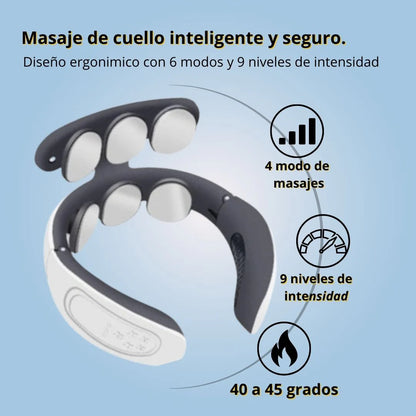 Masajeador Cervical Térmico Premium