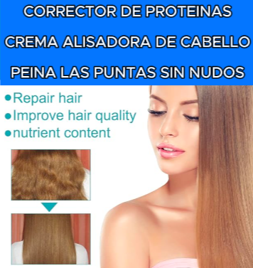 Crema ALISADORA y REPARADORA para cabello ( 1 + 1 GRATIS  )