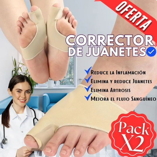 Corrector Juanetes FarmaWeb™ Pack 2 -  (REGALO PLANTILLAS)