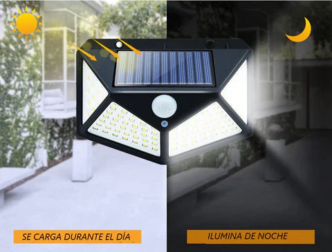 FOCO SOLAR LED AUTOMATICO - 1 + 1 GRATIS