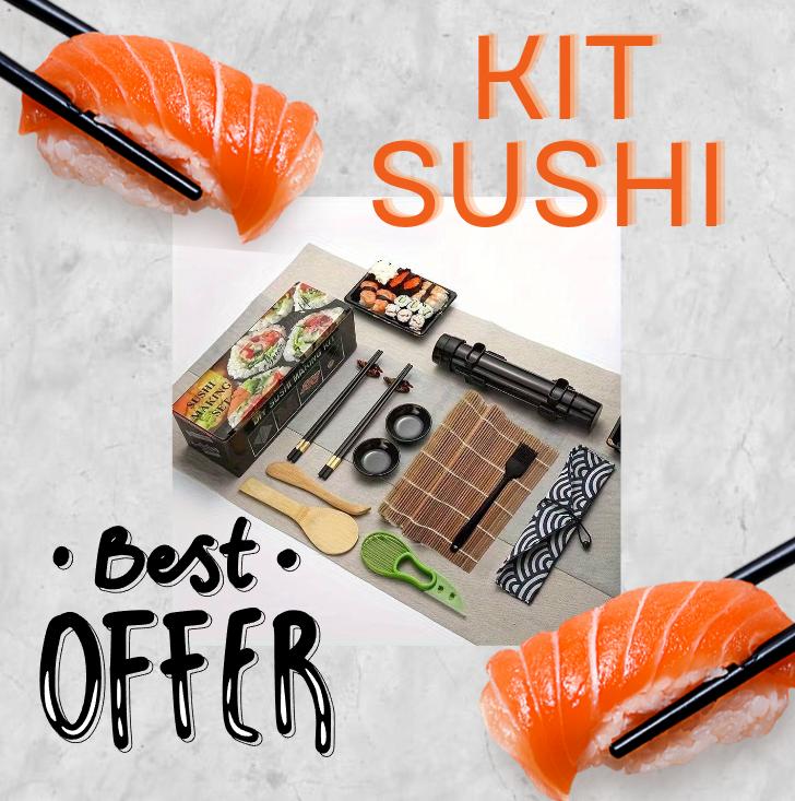 Kit para hacer Sushi PRO™ Fácil y rápido desde casa